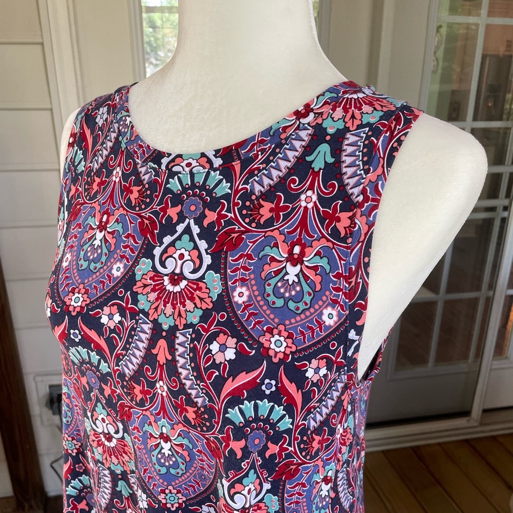 LOFT patterned shift dress - Picture 5 of 6